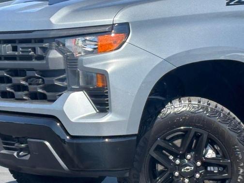 Sterling Gray Metallic 2026 Chevrolet Silverado 1500 Custom Trail Boss