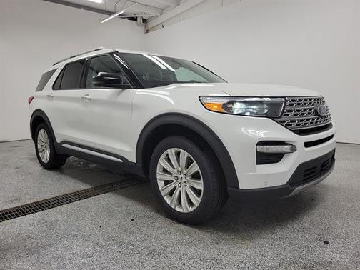 STAR WHITE MET TRI-COAT 2023 Ford Explorer LIMITED