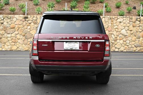 Montalcino Red 2017 Land Rover Range Rover 3.0L Turbocharged Diesel HSE Td6