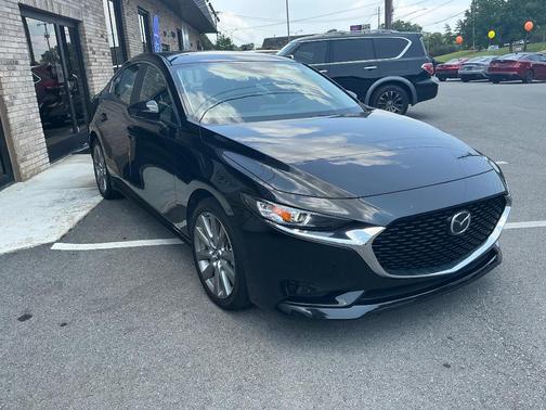 Jet Black Mica 2025 Mazda Mazda3 FWD w/Preferred Package