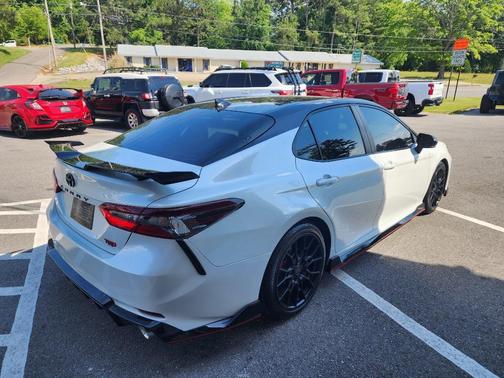 White 2022 Toyota Camry TRD