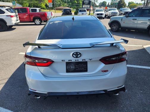 White 2022 Toyota Camry TRD