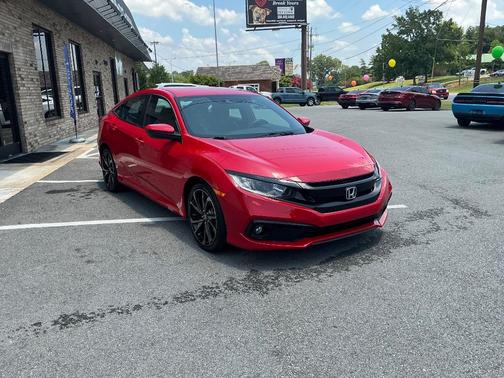 Rallye Red 2019 Honda Civic Sport