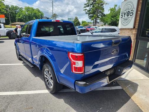 Lightning Blue 2018 Ford F-150 XLT