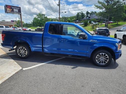 Lightning Blue 2018 Ford F-150 XLT