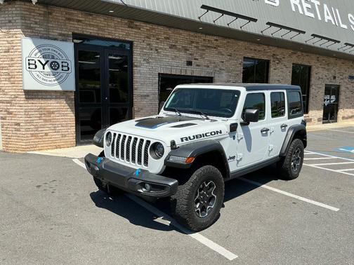 Bright White Clearcoat 2023 Jeep Wrangler 4xe Rubicon