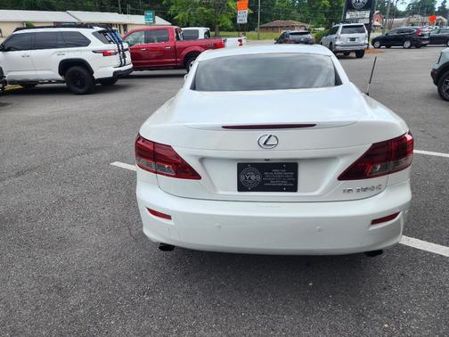 White 2012 Lexus IS 350C Base