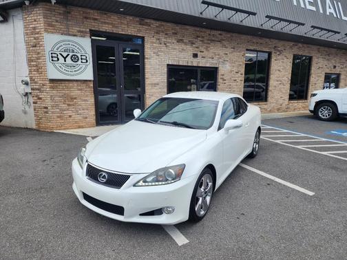 White 2012 Lexus IS 350C Base