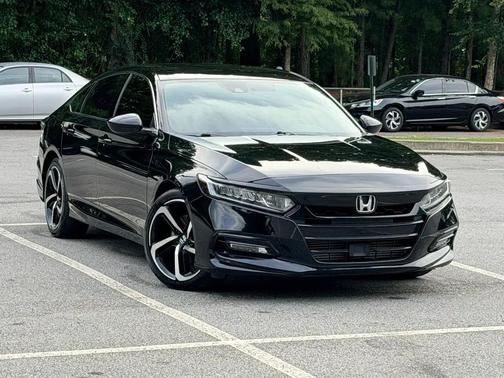 Crystal Black Pearl 2018 Honda Accord Sport