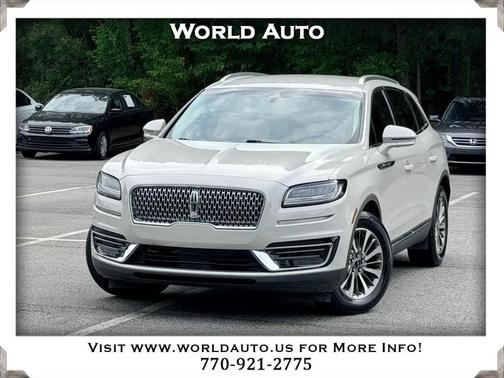 Ceramic Pearl Metallic 2019 Lincoln Nautilus Select
