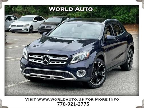 Lunar Blue Metallic 2019 Mercedes-Benz GLA 250 Base