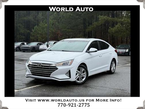 Quartz White Pearl 2020 Hyundai ELANTRA Value Edition Sedan
