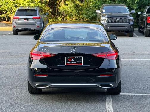 Black 2025 Mercedes-Benz C-Class C300 Sedan