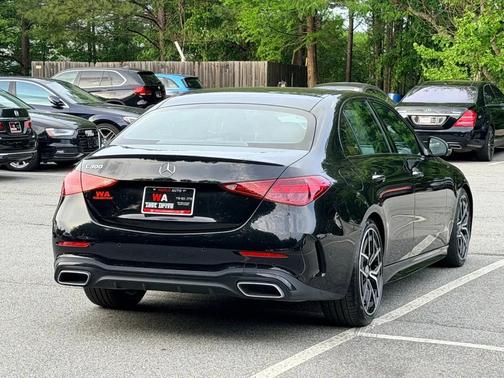 Black 2022 Mercedes-Benz C-Class Sedan