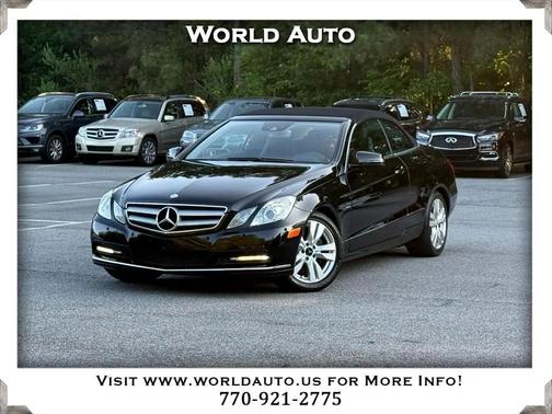 2012 Mercedes-Benz E-Class E350 Cabriolet