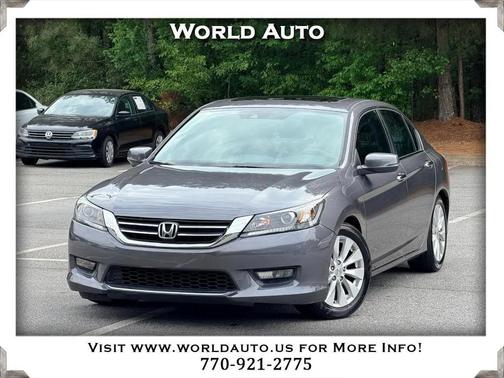 Modern Steel Metallic 2014 Honda Accord EX-L