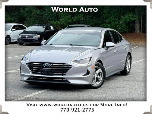 Curated Silver 2023 Hyundai SONATA SE