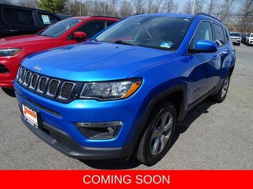 Laser Blue 2021 Jeep Compass Latitude