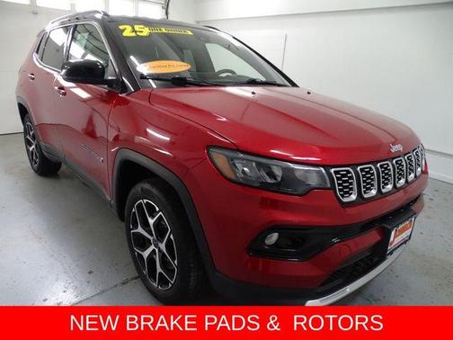 Red 2025 Jeep Compass Limited