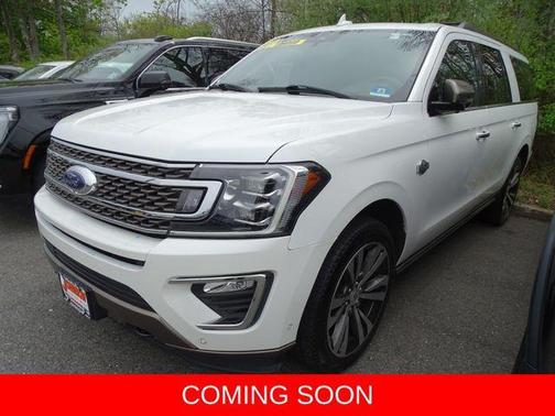 White Metallic 2020 Ford Expedition Max King Ranch