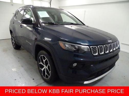 Fathom Blue Pearlcoat 2024 Jeep Compass Limited