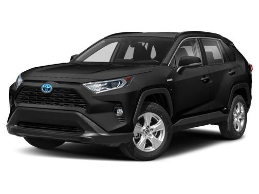 Midnight Black Metallic 2021 Toyota RAV4 Hybrid XLE