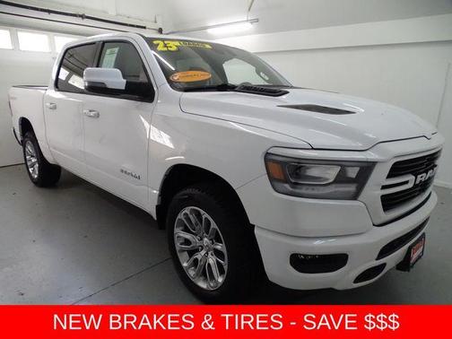 Bright White Clearcoat 2023 RAM 1500 Laramie