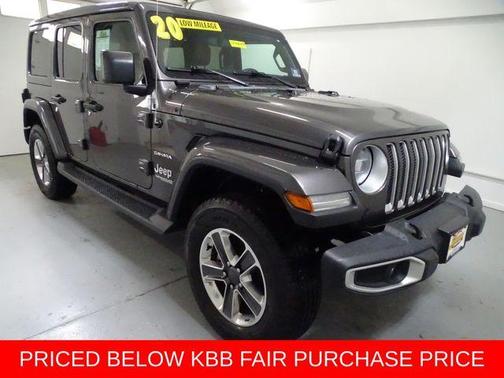 Granite Crystal Clearcoat Metallic 2020 Jeep Wrangler Unlimited Sahara