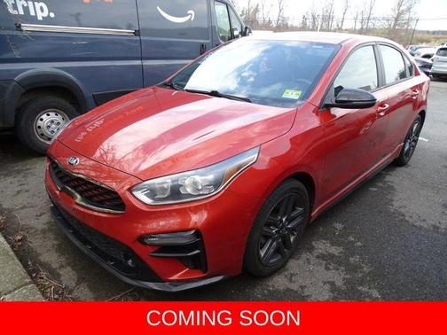 Fire Orange 2021 Kia Forte GT-Line