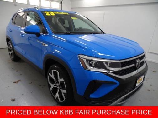 Cornflower Blue 2023 Volkswagen Taos 1.5T SEL SUV