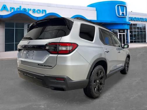 Solar Silver Metallic 2026 Honda Pilot Black Edition