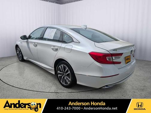 Platinum White Pearl 2022 Honda Accord Hybrid EX-L