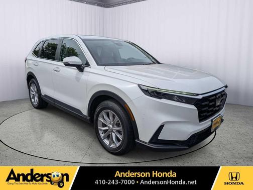 Platinum White Pearl 2023 Honda CR-V EX
