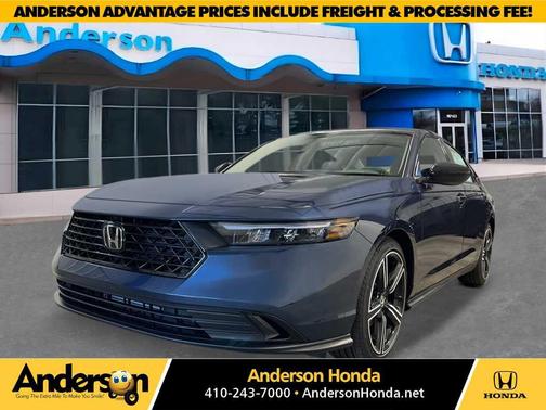 Canyon River Blue Metallic 2026 Honda Accord SE