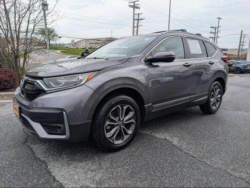 Modern Steel Metallic 2021 Honda CR-V AWD EX-L