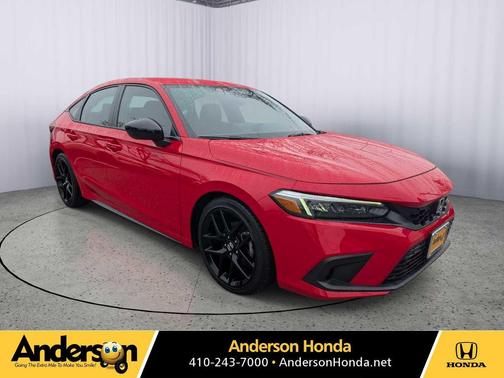 Rallye Red 2023 Honda Civic Sport