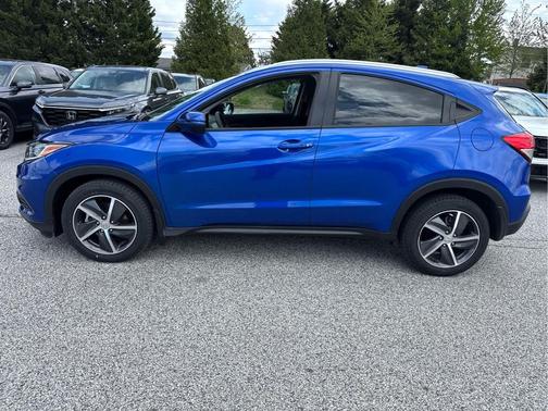 Aegean Blue Metallic 2022 Honda HR-V EX