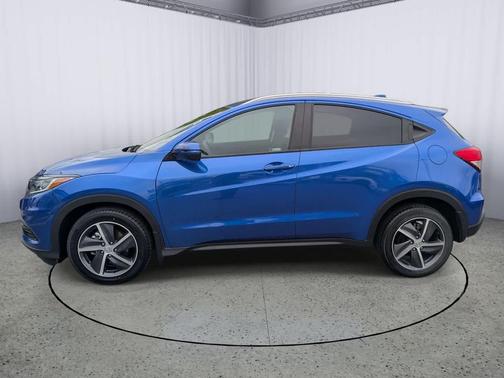 Aegean Blue Metallic 2022 Honda HR-V EX