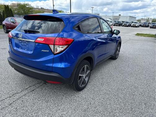 Aegean Blue Metallic 2022 Honda HR-V EX