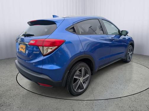 Aegean Blue Metallic 2022 Honda HR-V EX