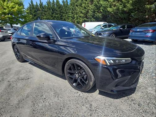 Crystal Black Pearl 2023 Honda Civic Sport