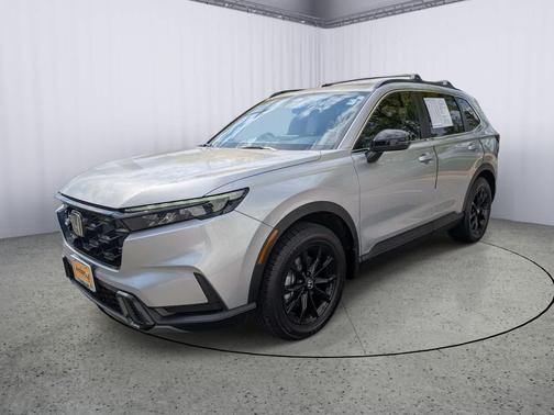 Lunar Silver Metallic 2024 Honda CR-V Hybrid Sport AWD