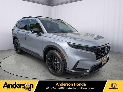 Lunar Silver Metallic 2024 Honda CR-V Hybrid Sport AWD