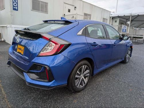 Aegean Blue Metallic 2020 Honda Civic LX