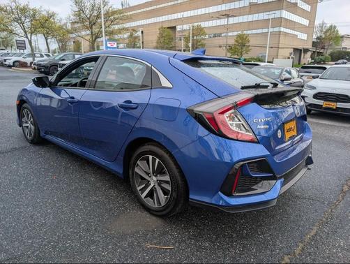 Aegean Blue Metallic 2020 Honda Civic LX