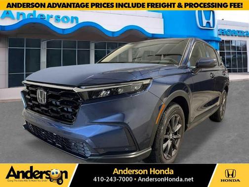 Canyon River Blue Metallic 2026 Honda CR-V EX-L AWD