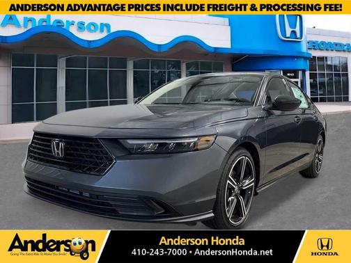 Meteorite Gray Metallic 2026 Honda Accord SE