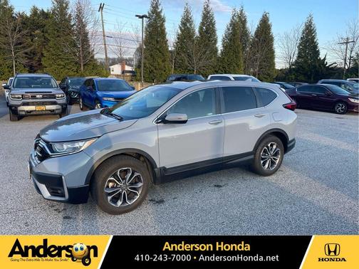 Sonic Gray Pearl 2022 Honda CR-V AWD EX