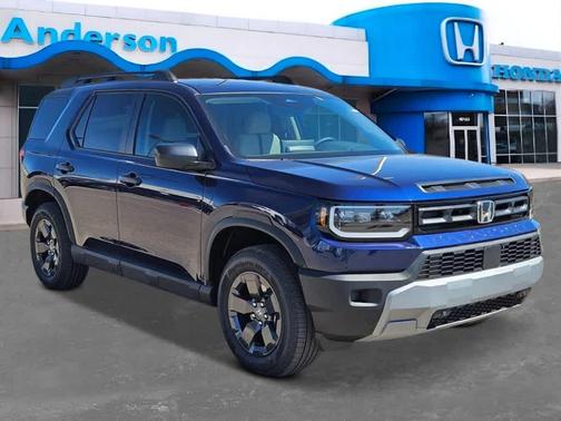 Obsidian Blue Pearl 2026 Honda Passport AWD RTL Towing