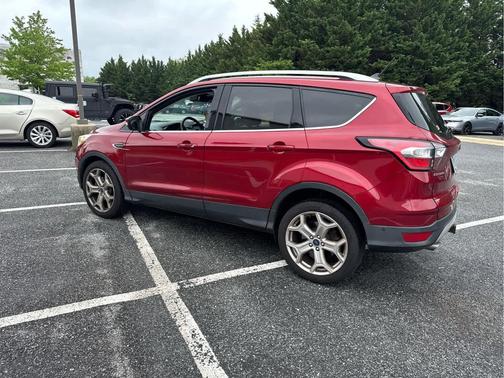 Ruby Red Metallic Tinted Clearcoat 2018 Ford Escape Titanium
